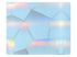 55 Light Blue Spar PU Fabric Swatch