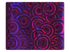 58 Purple Spiral PU Fabric Swatch