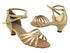 6005 57 Light Gold PU with 1.3" Heel (387) in the photo