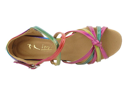 6005XG Rainbow Leather with 1.5" heel in the photo