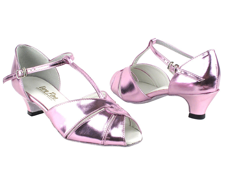 6006 150 Purple PU with 1.3&quot; cuban Heel in the photo