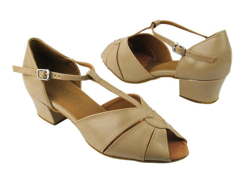 6006 60 Tan Leather with 1.5&quot; heel in the photo