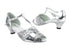 6006 White Leather with 2.5" low heel in the photo