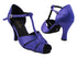 6006 245 Voilet Satin with 3" Heel (6812) in the photo