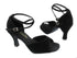 6012 36 Black Velvet with 3" heel in the photo