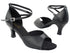 6012 Black Leather with 2.5" Heel (2899) in the photo