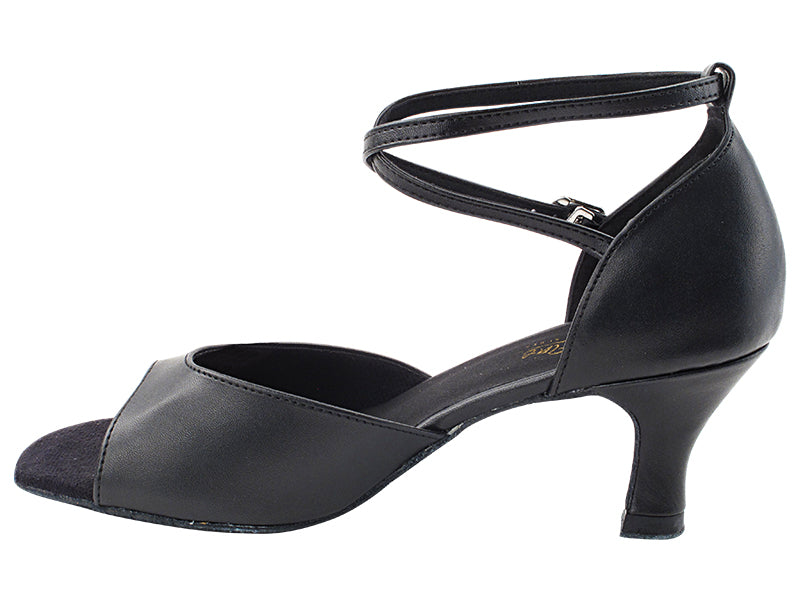 6012 Black Leather with 2.5&quot; Heel (2899) in the photo