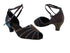 6018 95 Blue Illusion_Black Mesh with 1.3" Cuban Heel in the photo