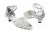 6018 107 Silver Scale_Flesh Mesh with 1.3" Cuban Heel in the photo