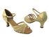 6027 173 Light Gold Scale & Flesh Mesh with 2.5" Low Heel in the photo