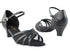 6027 Black Leather & Black Mesh with 1.3" Heel in the photo