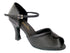 6028 Black Leather & Black Trim with 3" Heel in the photo
