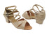 6029 60 Tan PU_1630 BackStraps with 1.5" Medium Heel in the photo