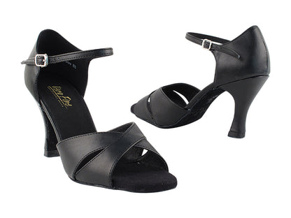 6029 Black Leather with 3&quot; Heel in the photo