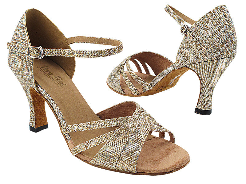 6030 276 Champagne Glitter with 3&quot; Heel (6812) in the photo