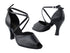 6033 Black Leather with 3" Heel in the photo