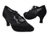 6823 136 Black Nubuck_53 Black Mesh with 2899_2.5" Low Heel in the photo