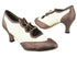 6823 212 Copper Stardust_Creamy White Leather with 2.5" low heel in the photo