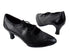 6823 222 Snake Black_Black Perforated Leather with 2.5" low heel in the photo