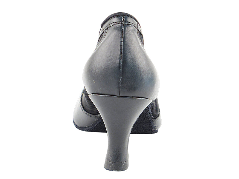 6823 Black Leather &amp; Black Mesh