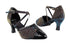 6825B 58 Black Patent_T_95 Blue Illusion_B_S with 2.5" Heel in the photo