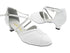 6825B White Leather with 1.3" Cuban Heel (387) in the photo