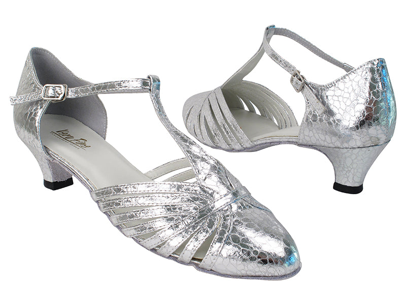 6829 205 Ultra Silver with 1.3 inch Cuban Heel (Heel Code 387) in the photo