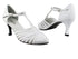 6829 White Leather with 2.75" Heel in the photo