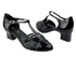 6829 Black Patent with 2" Thick Cuban heel in the photo