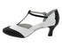 6849 Black Leather & White Leather with 2.5" Heel (2899) in the photo