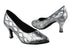 6901 250 Silver Snake with 2.75" Heel in the photo