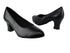 6901 Black Leather with 2.2" Thick Cuban Heel in the photo
