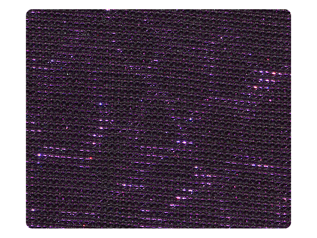 69 Glitter Purple Illusion Satin Fabric Swatch
