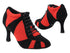 7705LEDSS Black Nubuck & Red Knit Mesh with 3" Heel (6812) in the photo