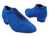 705LEDSS Navy Blue Suede & Blue Knit Mesh with 1.5" Heel (2001) in the photo