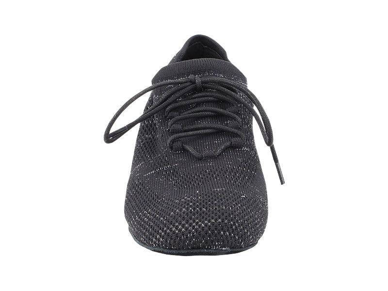 706LEDSS-Split Black Knit Mesh with 1.5" Heel (2001) in the photo