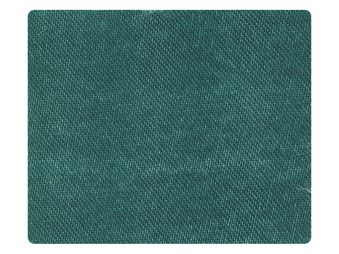78 Teal Satin Fabric Swatch