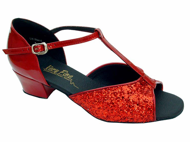 801 Red Sparkle with 1.5 inch Heel (2001) n the photo