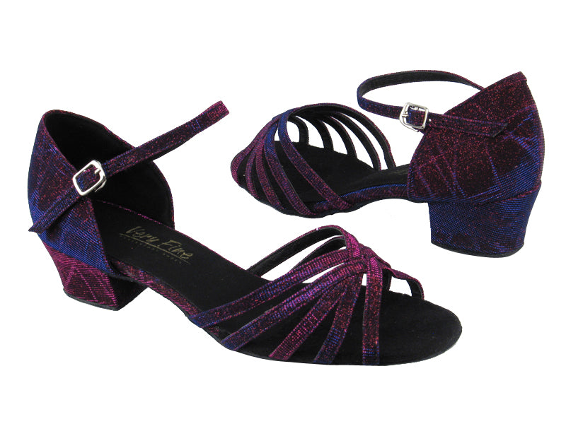 802 155 Purple Illusion 1.5&quot; heel in the photo