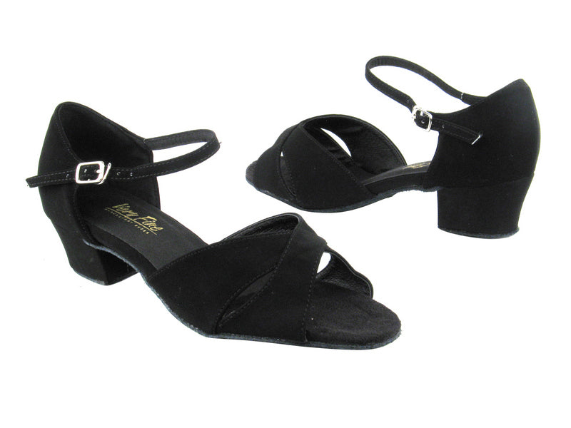 803 136 Black Nubuck with 1.5&quot; Medium Heel in the photo