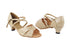 6029X 60 Tan PU with 1.3" Cuban Heel in the photo