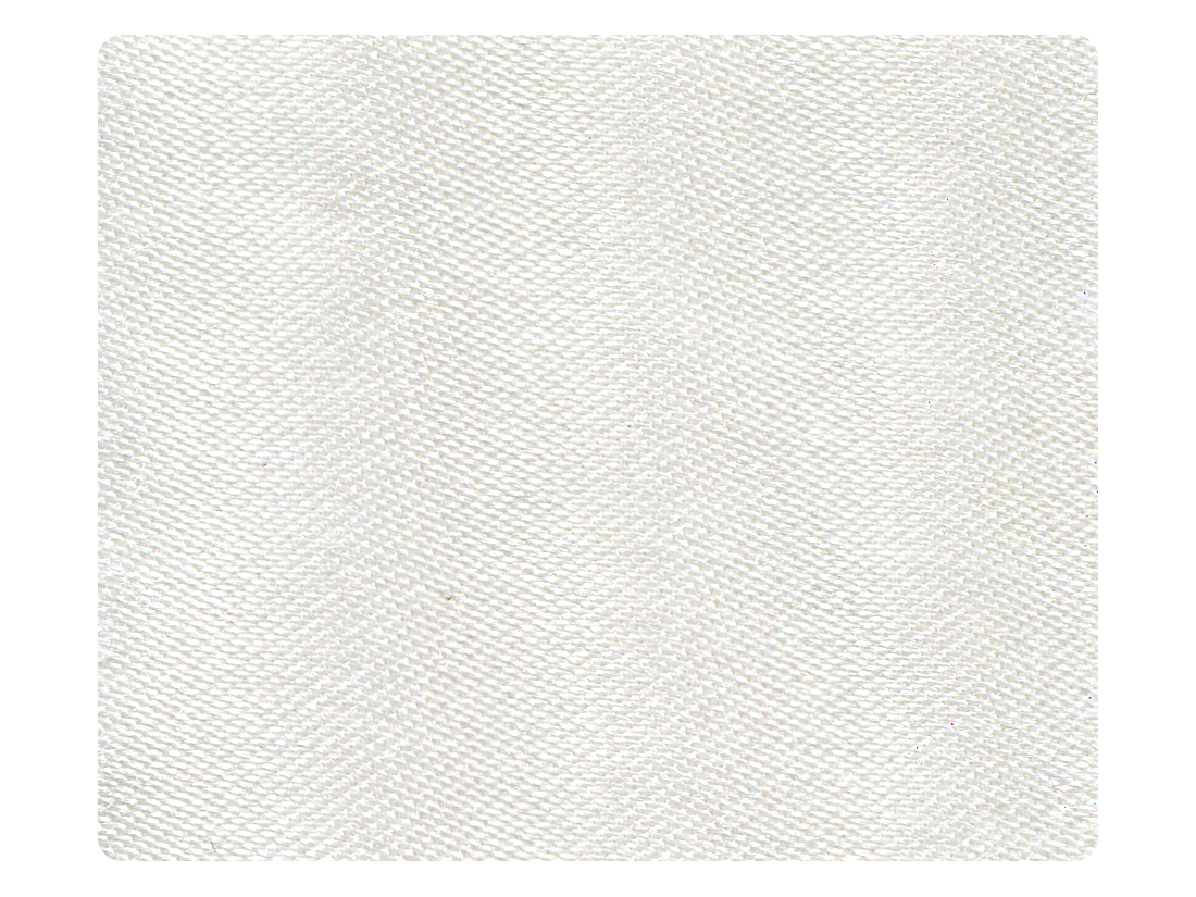 80 White Satin Fabric Swatch