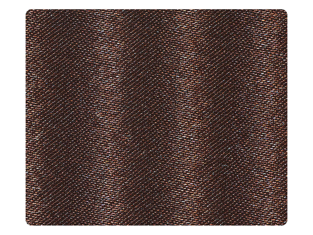 82 Dark Coffee Satin Fabric Swatch