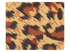 83 Leopard Satin Fabric Swatch