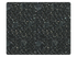 85 Silver Dots Black Fabric Fabric Swatch