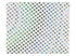 86 Silver Laser Satin Fabric Swatch