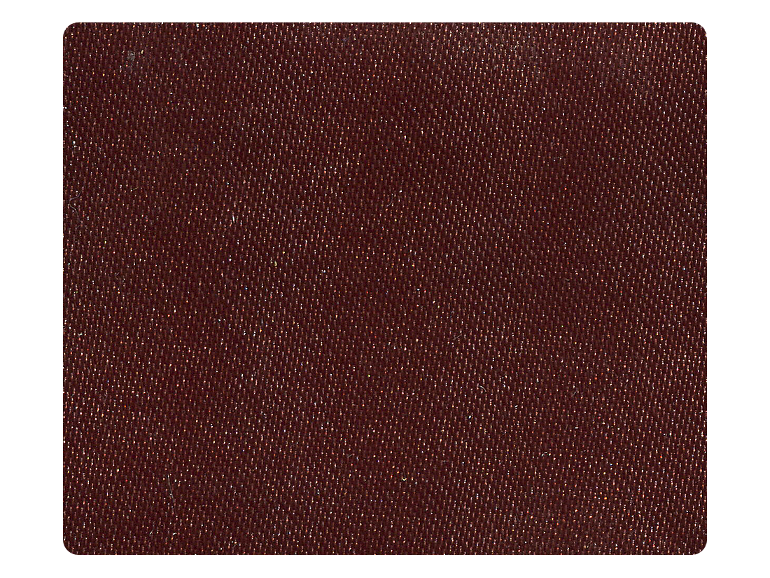 87 Dark Coffee Satin Fabric Swatch