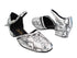 8881 250 Silver Snake_250 Silver Snake Trim with Women 1" Heel (8881) in the photo