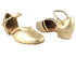 8881 57 Light Gold Leather_173 Light Gold Scale Trim with 1" Women Heel in the photo 