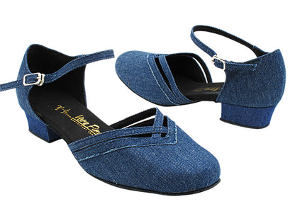 8881 Blue Denim with 1&quot; Heel (8881) in the photo